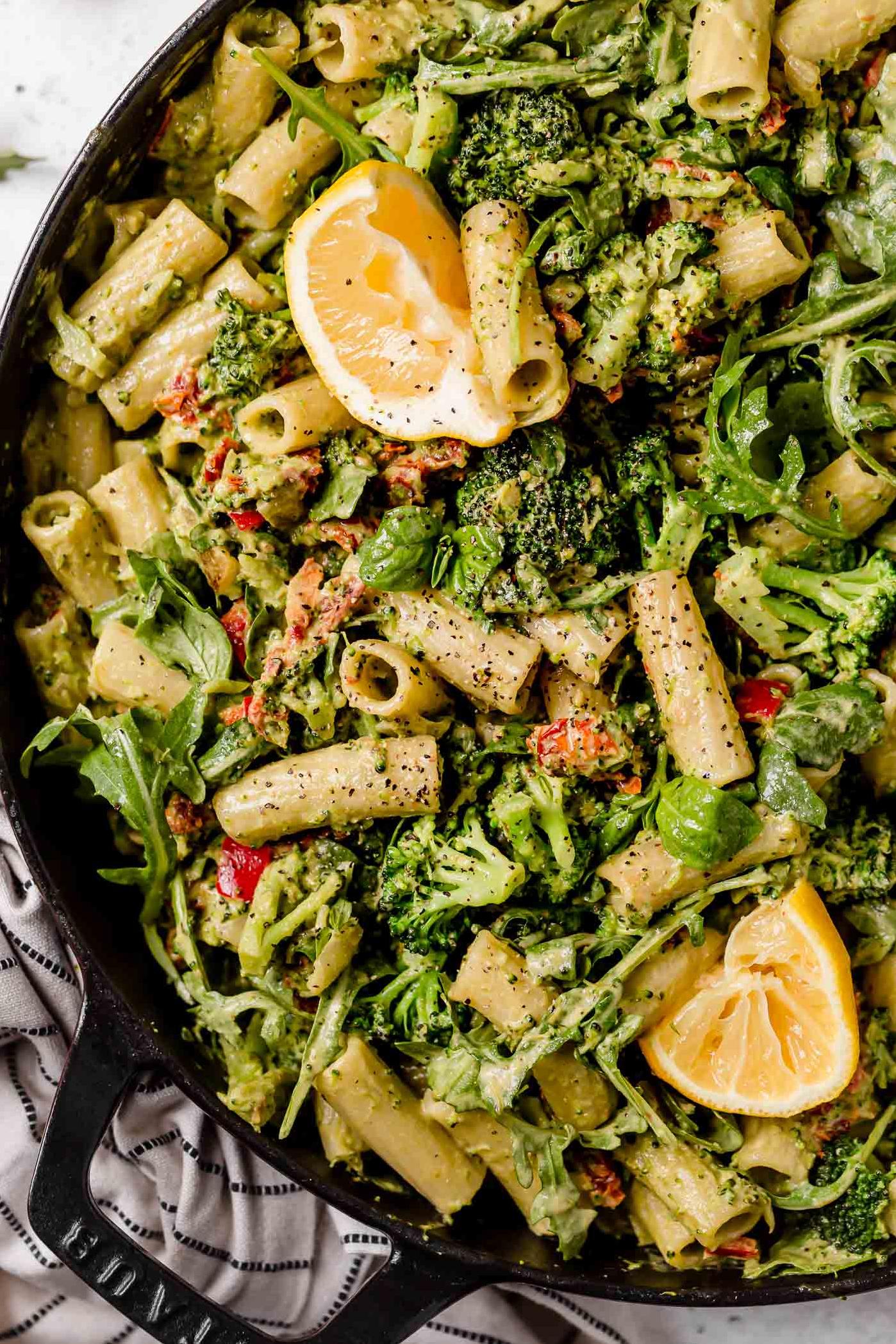  Layers of flavors create the ultimate vegan pasta dish.