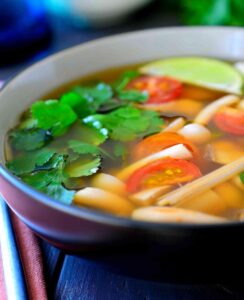 Lemongrass Soup (Vegetarian Tom Yum)