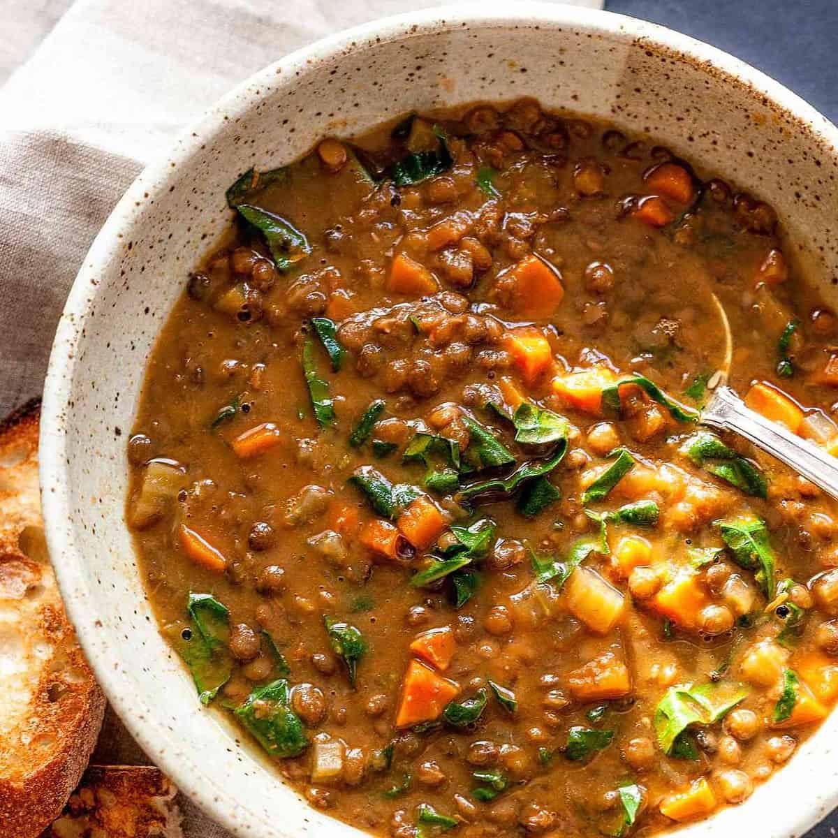  Lentils are a nutritious and delicious addition to any meal.