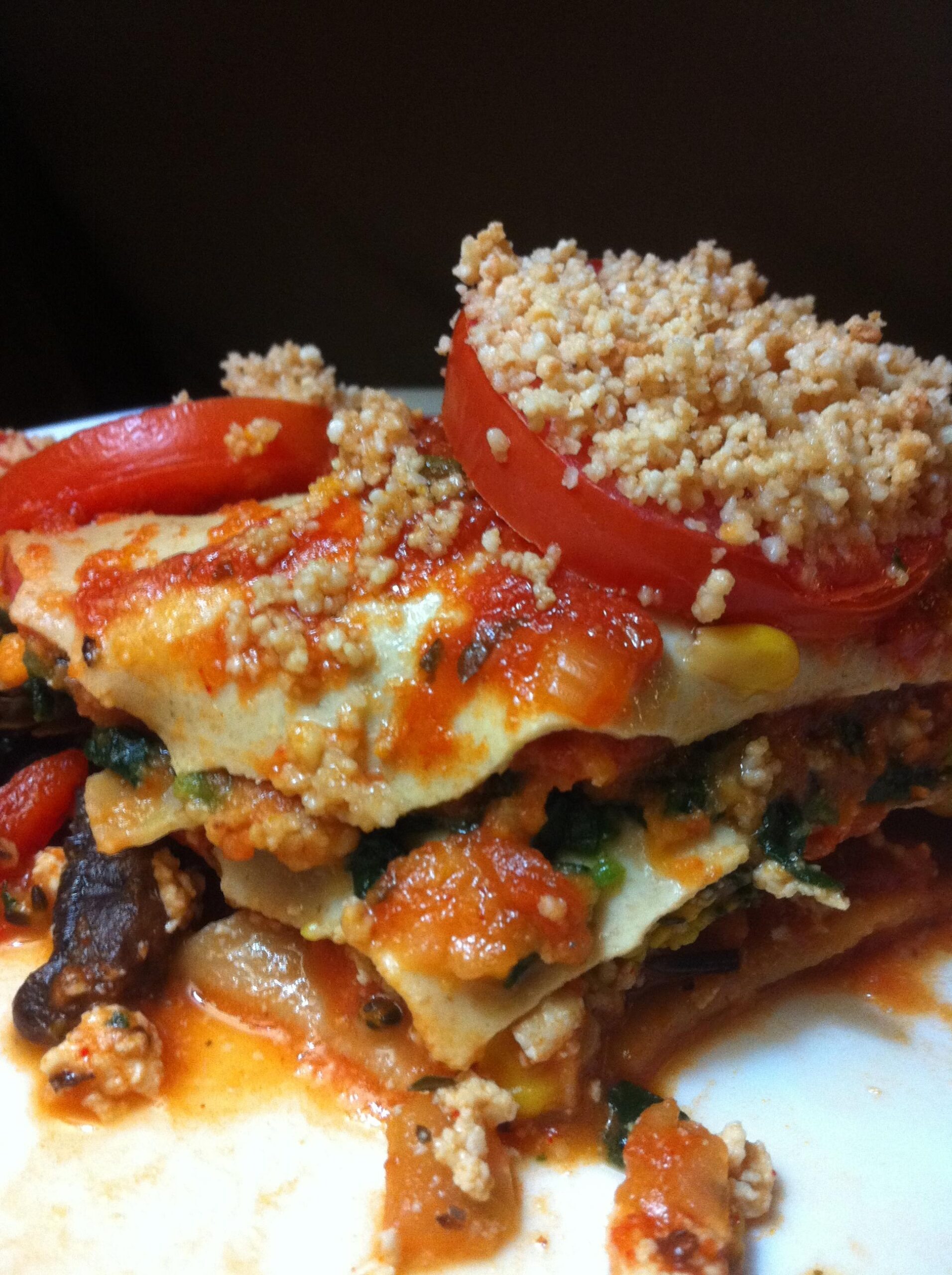  Love sweet potato? Get your fix with this delicious vegetarian lasagna recipe.