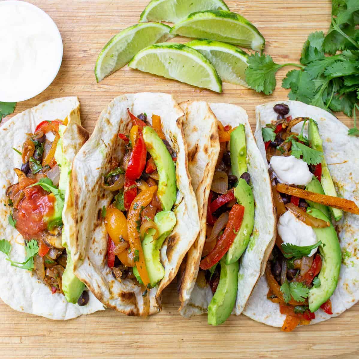  Missing out on meat? Not with these vegetarian fajitas!