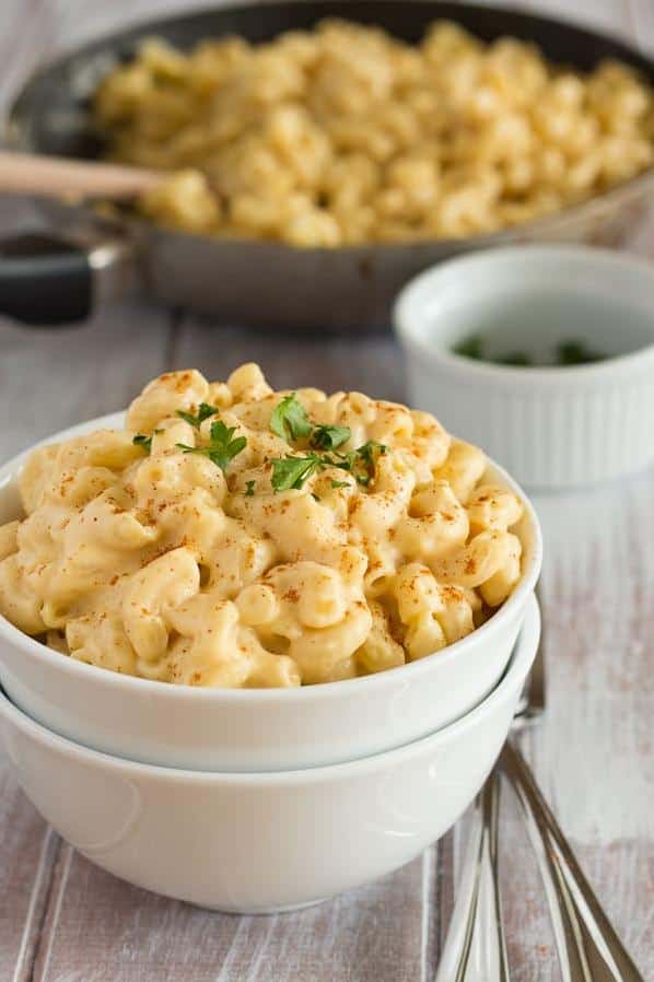  No cows were harmed in the making of this delicious mac and cheese recipe!