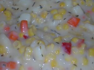 Non-Dairy Vegan Potato Corn Chowder