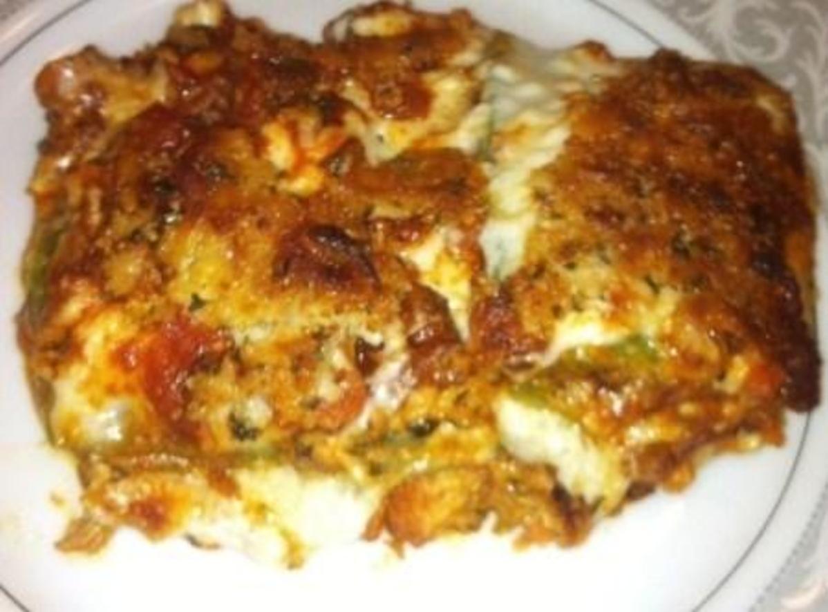 Northern Italian Style Lacto-Vegetarian Lasagna