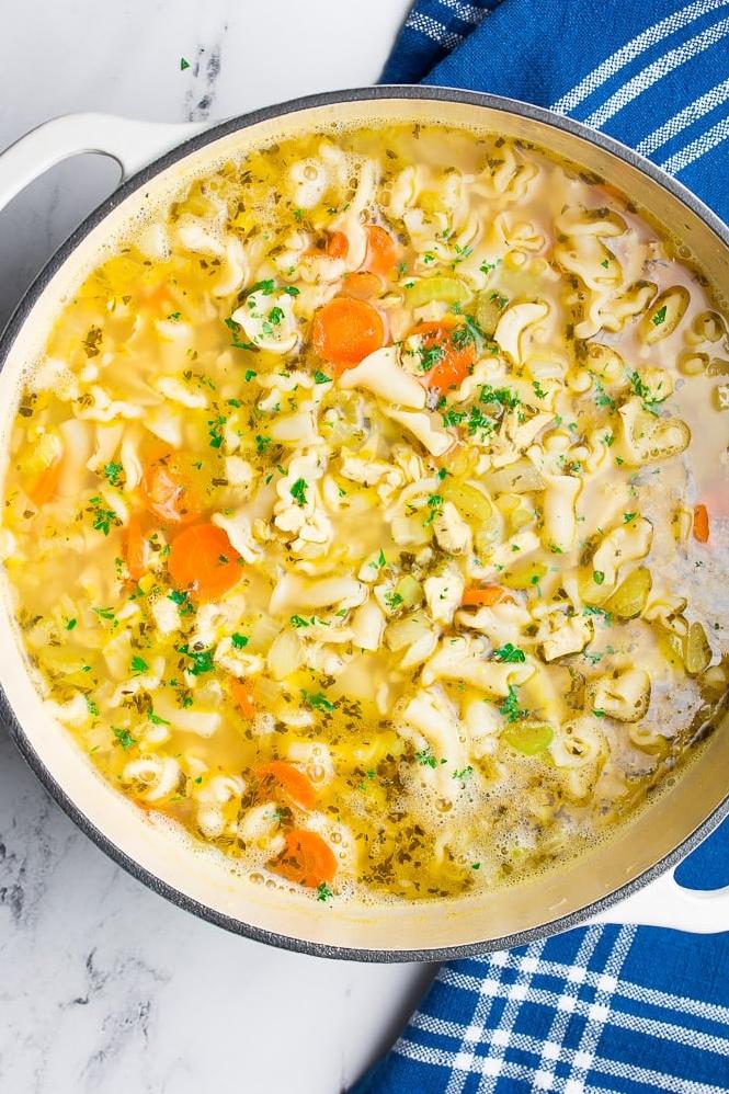  Not just a vegan alternative, but a soup that will surpass any traditional chicken noodle soup!