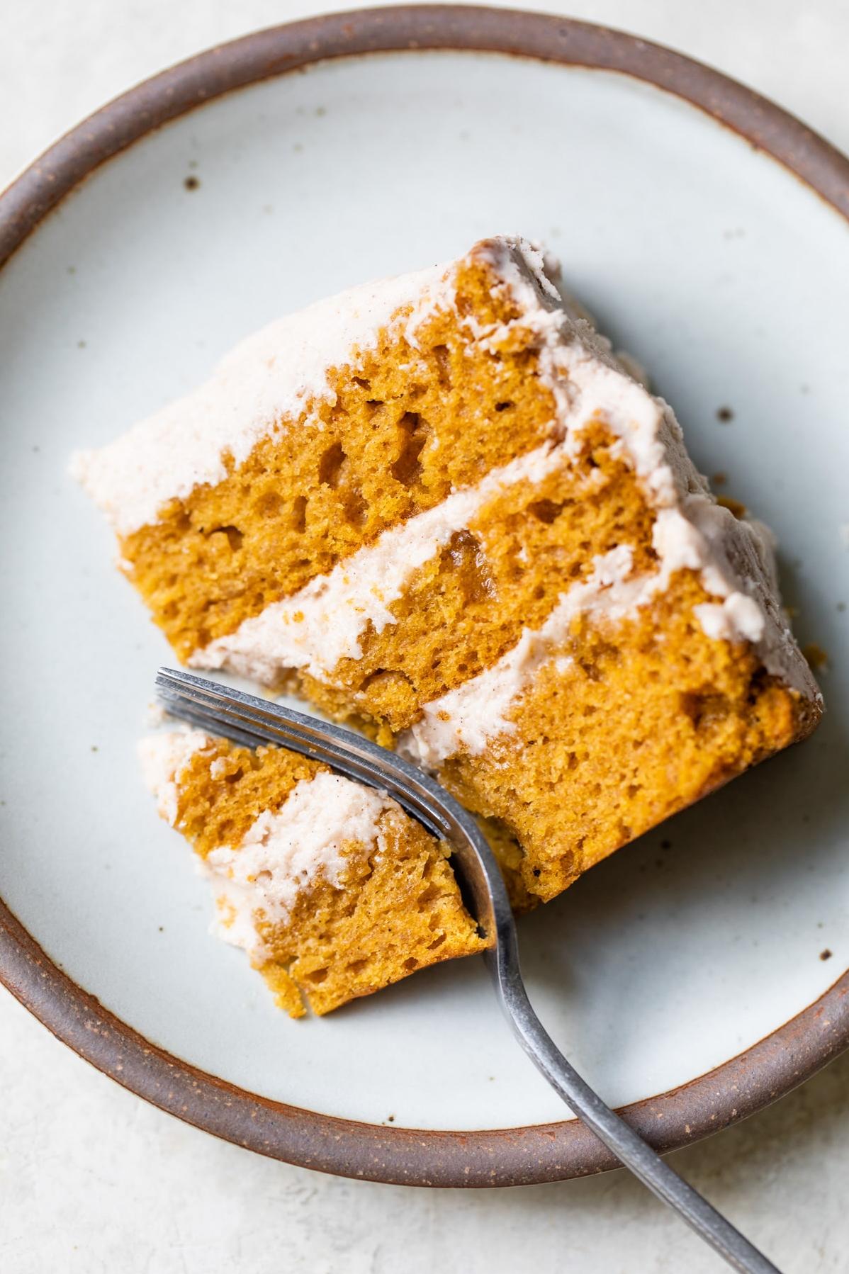  Nothing beats the aroma of fresh-baked pumpkin cake filling your home