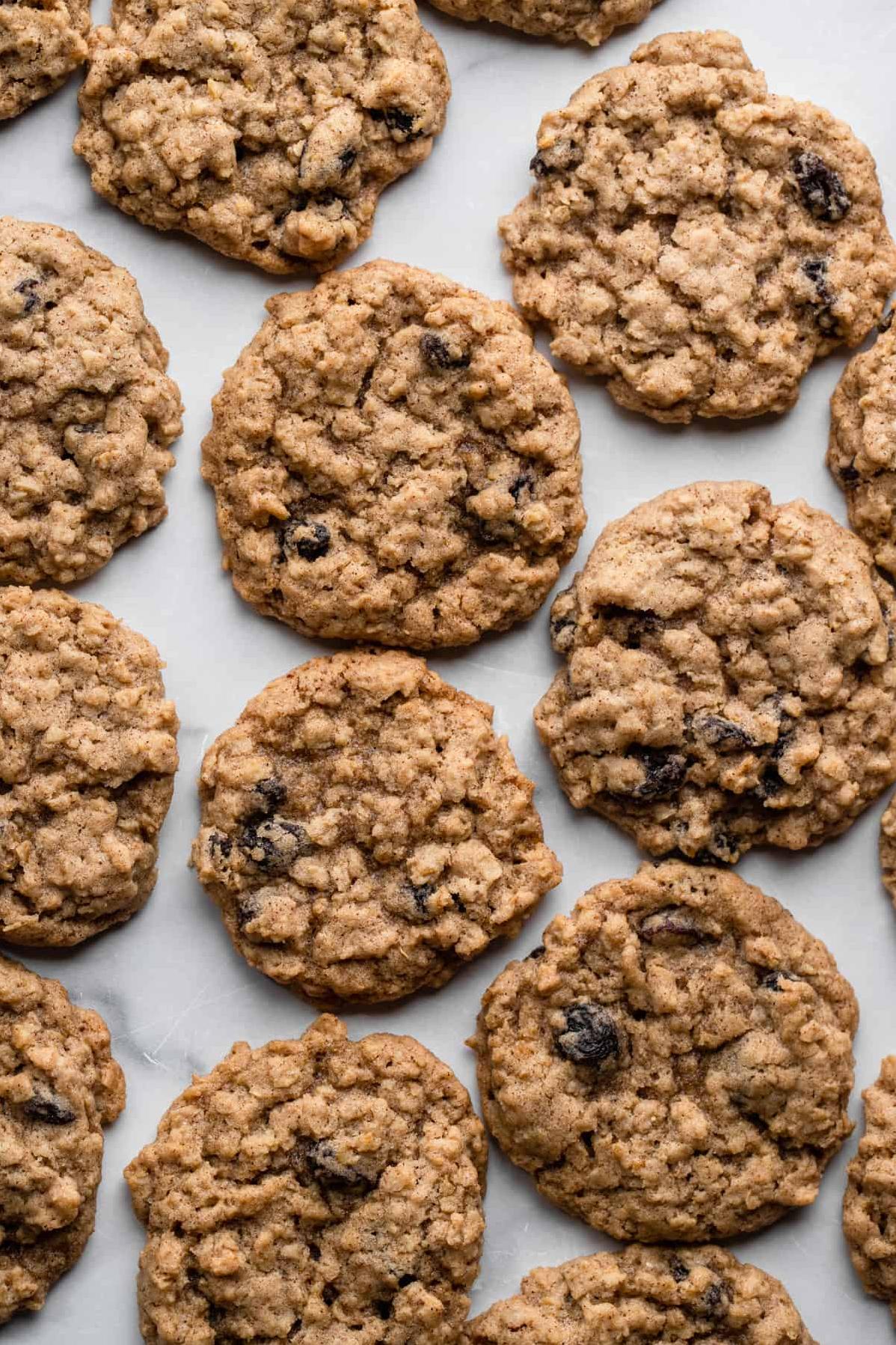  Oatmeal raisin cookies just got a vegan-friendly makeover!