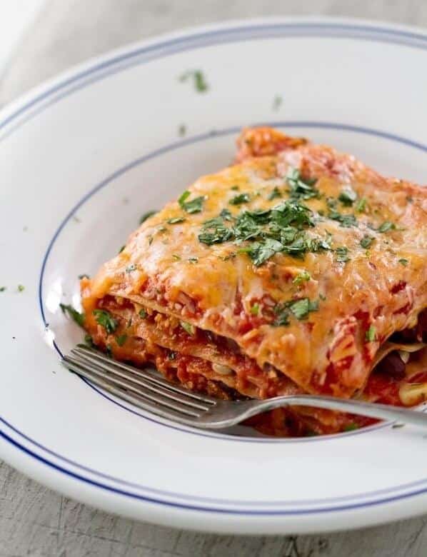  One lasagna, many flavors.
