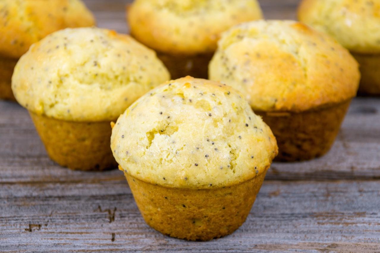  Perfect for breakfast or afternoon snack, they're loaded with poppy seeds and citrusy flavor.