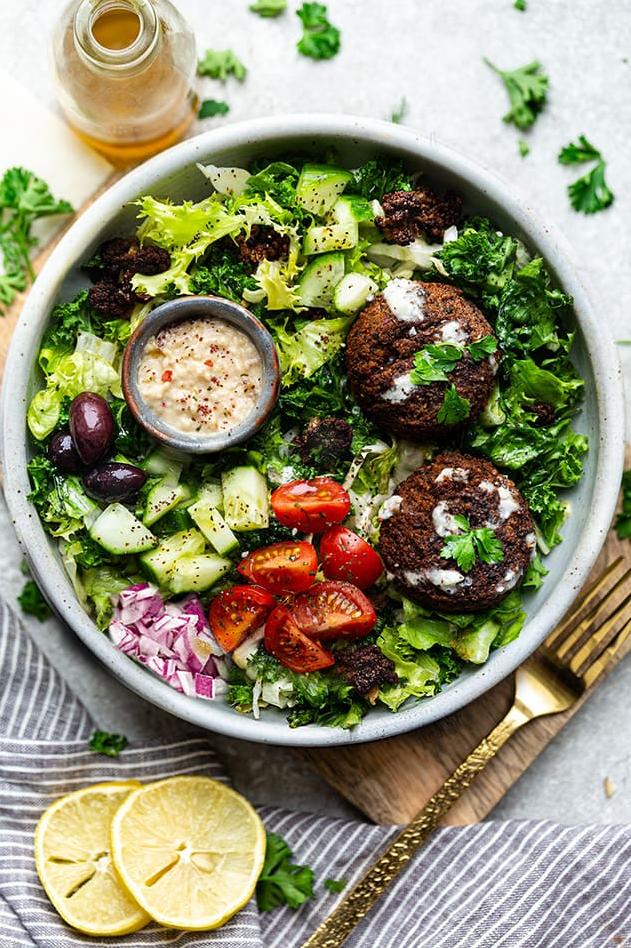  Perfectly spiced and crunchy, these falafels are a game-changer.