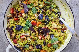 Polynesian Inspired Vegetarian Pilau