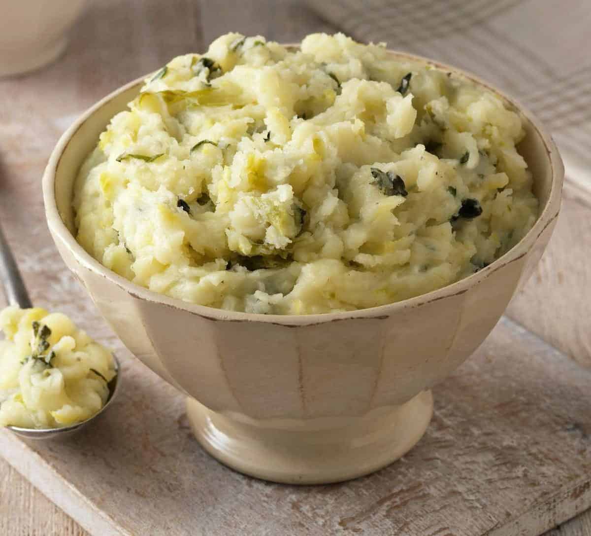  Proudly presenting our Irish Vegetarian Colcannon!