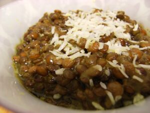 Quick & Easy Coconut Brown Lentils (Vegan)