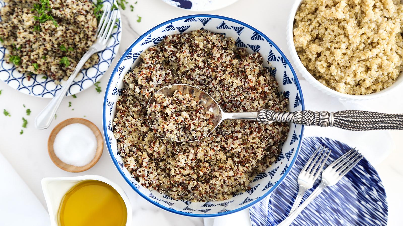  Quinoa and asparagus - a match made in culinary heaven!