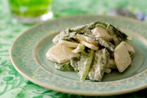 Radish Salad With Cashew Mustard Dressing (Raw Vegan)