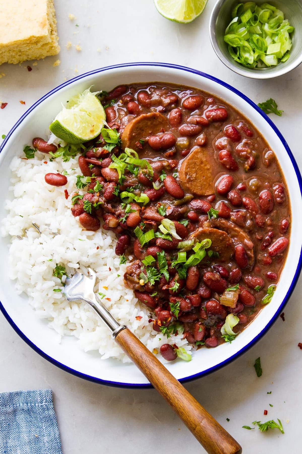 Red Beans and Rice (Vegetarian)