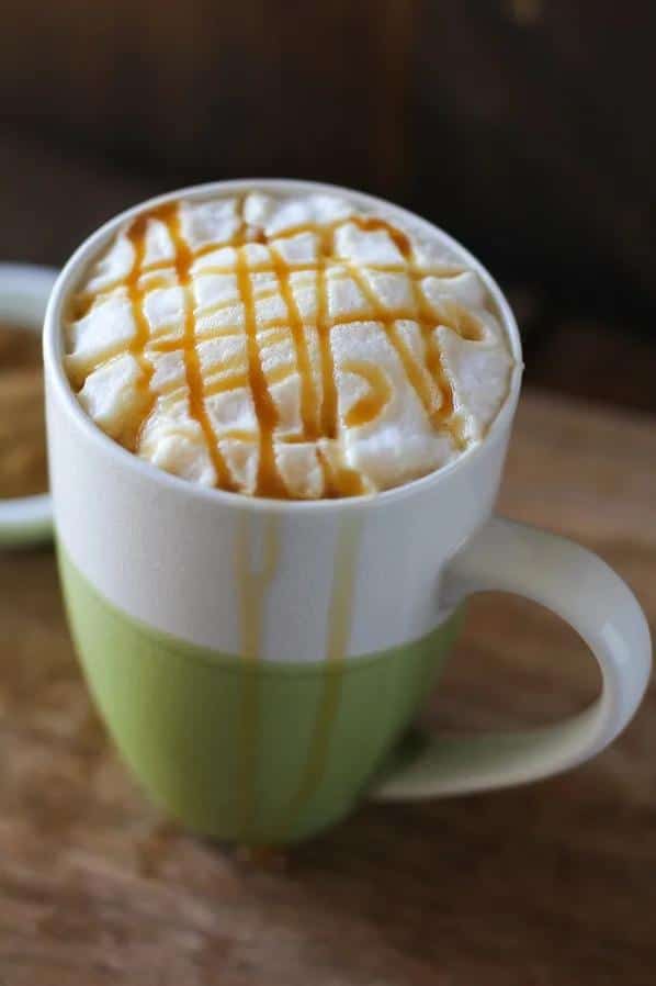 Satisfy your sweet tooth and caffeine cravings with this indulgent drink!