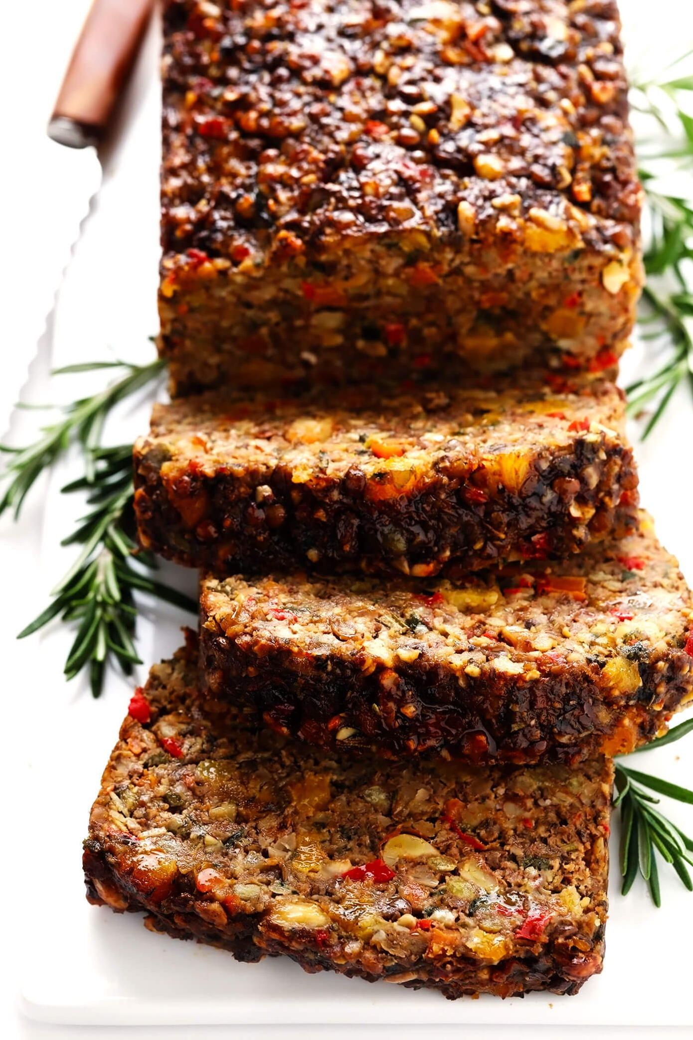  Satisfy your taste buds with this delicious Vegetarian Nut Loaf!