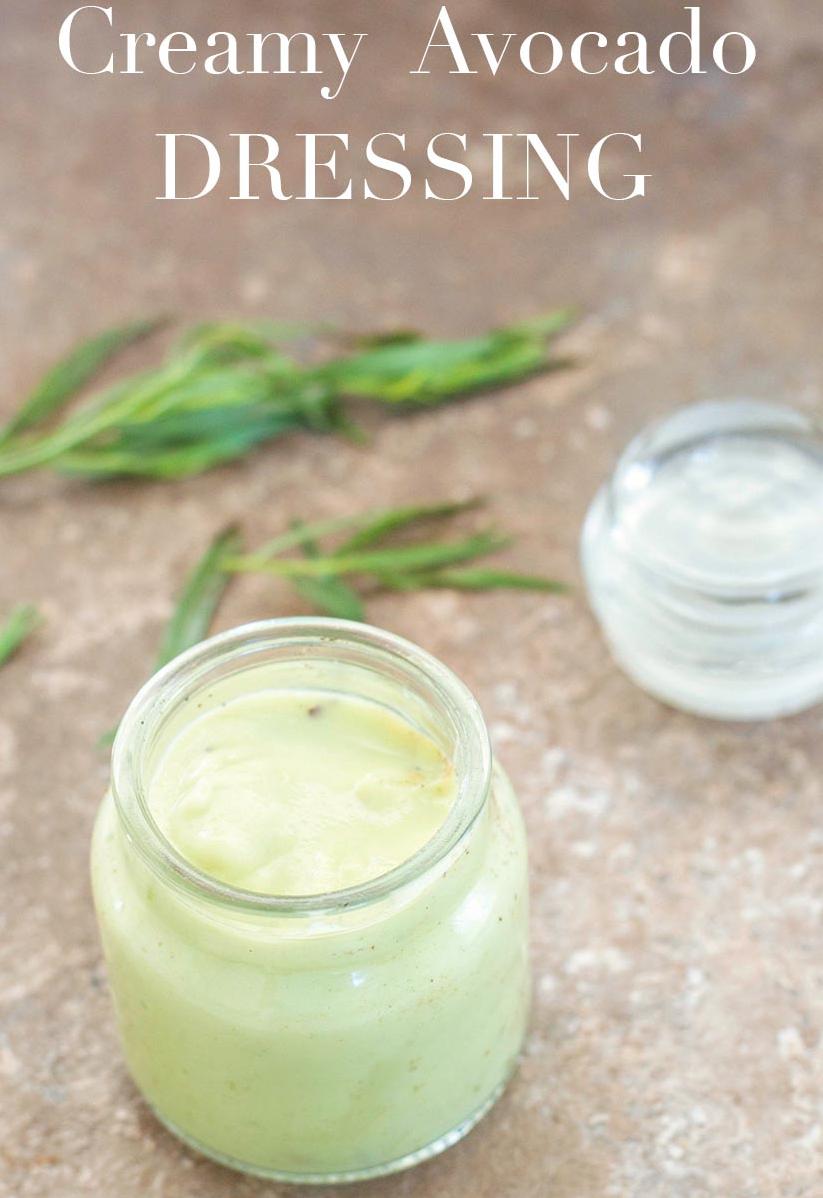  Satisfy your taste buds with this tangy and zesty avocado dressing