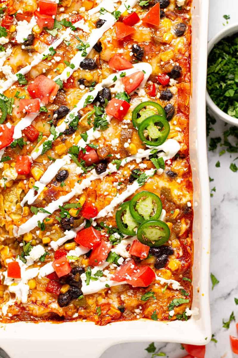  Say goodbye to boring vegetarian meals and hello to a feast for your taste buds with this