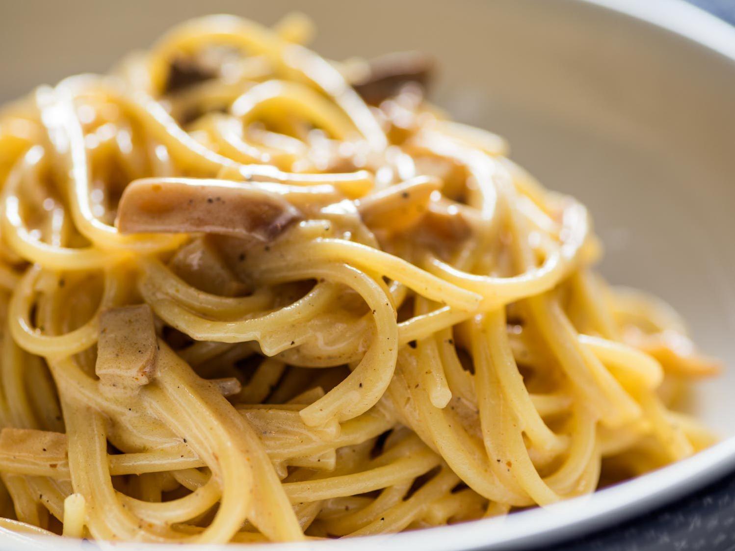  Serve up a plate of this pasta and impress your dinner guests with its decadence.