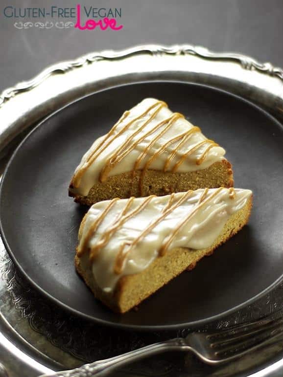  Sink your teeth into these pumpkin scones that are vegan AND gluten-free!