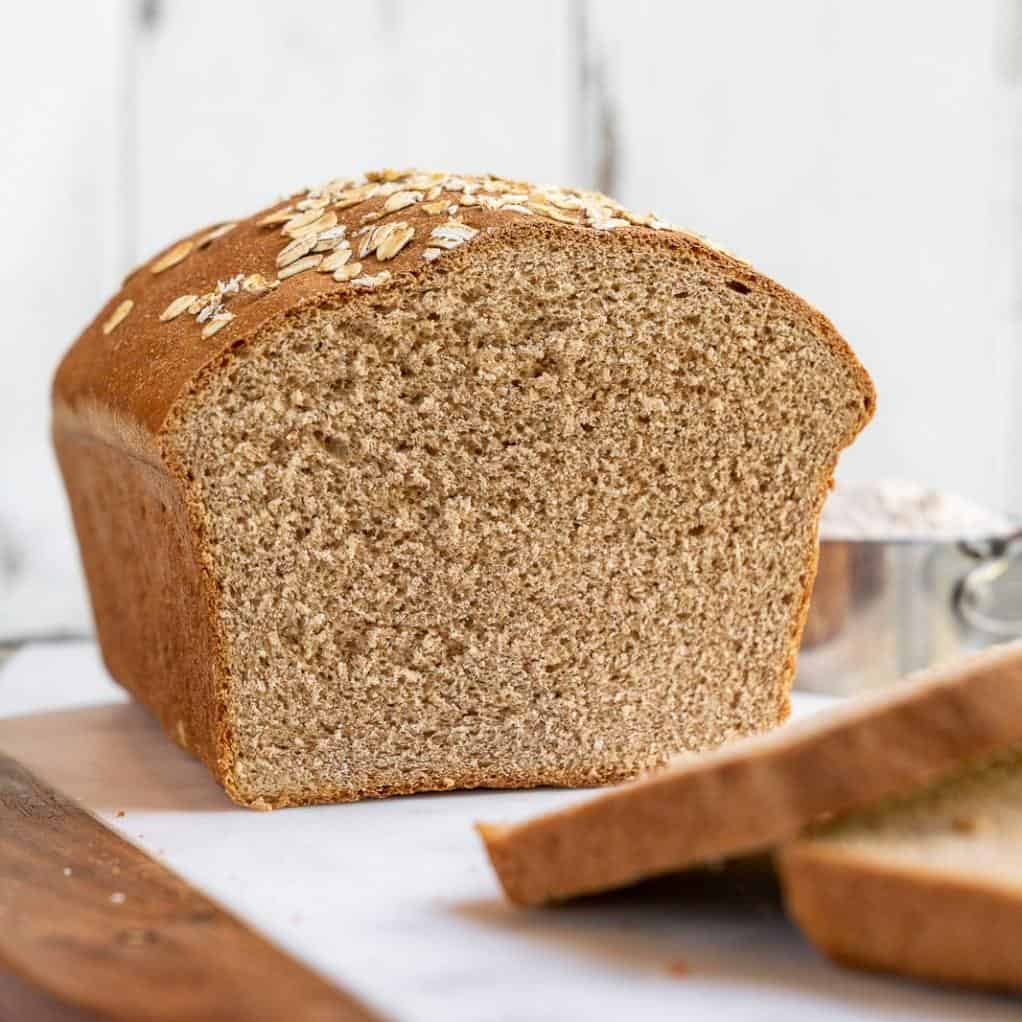  Soft and fluffy, yet wholesome and nourishing. Say hello to this delicious whole wheat bread!