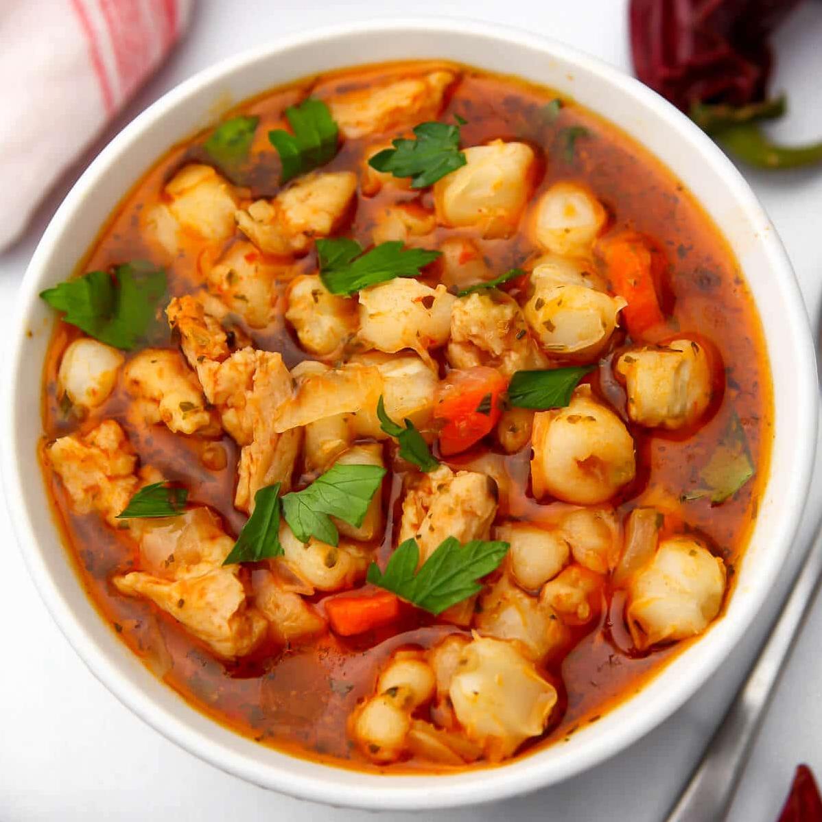  Spice up your day with vegetarian posole!