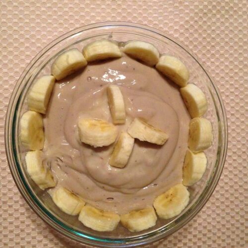 Super Simple Vegan Banana Pudding