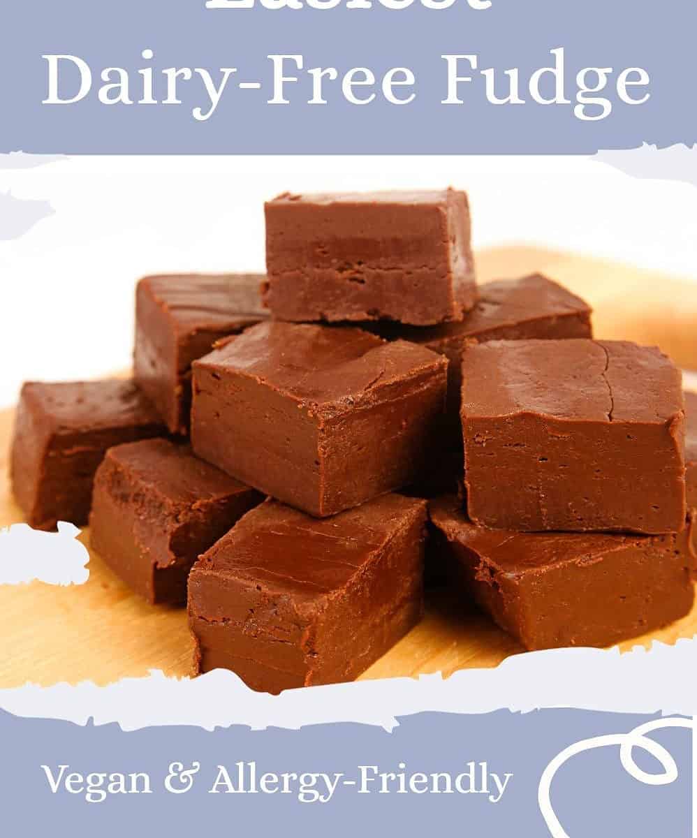  Sweet, creamy and vegan – this fudge is a dream come true.