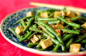 Szechuan Green Beans and Tofu (Gluten-Free, Vegan)