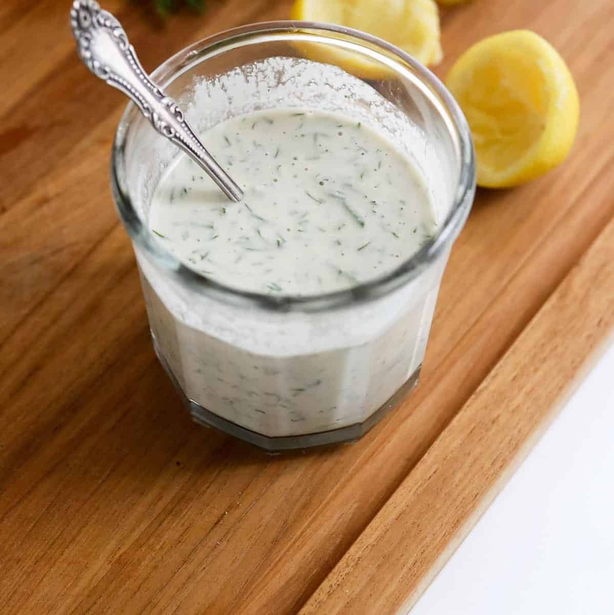  Tahini and dill are the ultimate flavor duo in this scrumptious recipe.