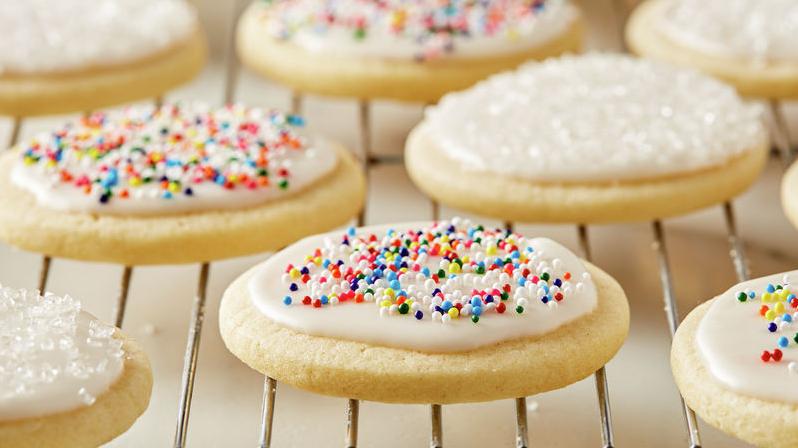  The delicious aroma of vanilla and sugar will waft through your kitchen while baking these Vegan Sugar Cookies.