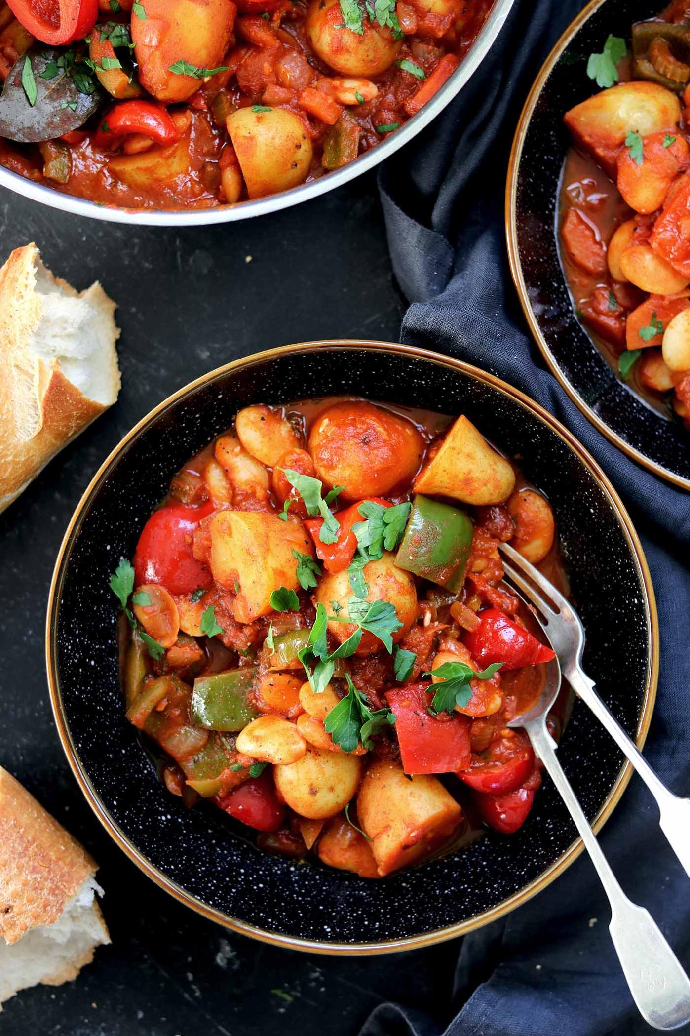  The mouth-watering aroma will fill your kitchen when you cook this vegetarian goulash.