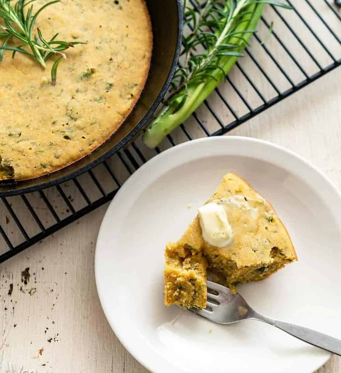  The natural sweetness of carrots adds depth to every bite of this cornbread.