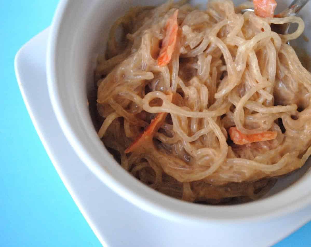  The perfect bowl of Szechuan Noodles for a raw vegan twist