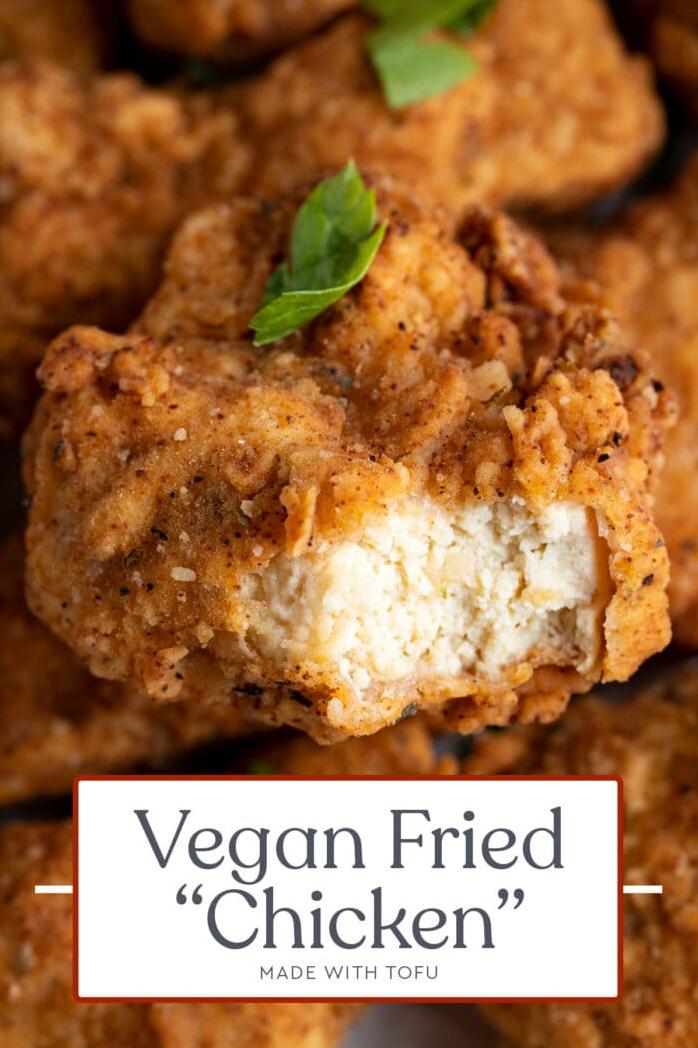 The perfect vegan alternative to classic fried chicken.