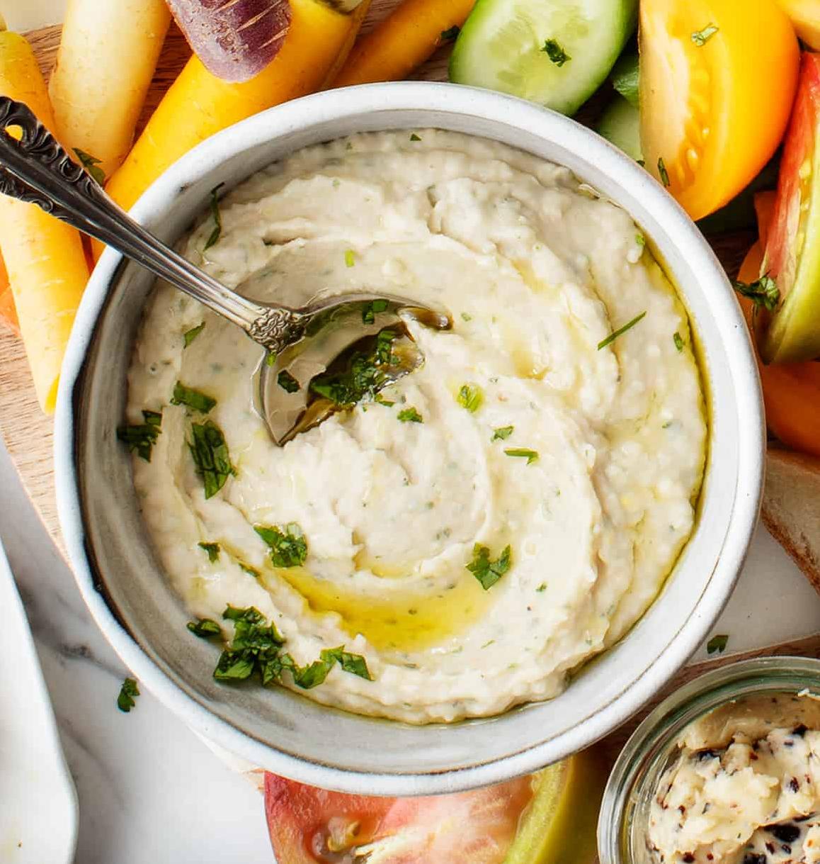  The perfect vegan condiment for dipping roasted veggies.