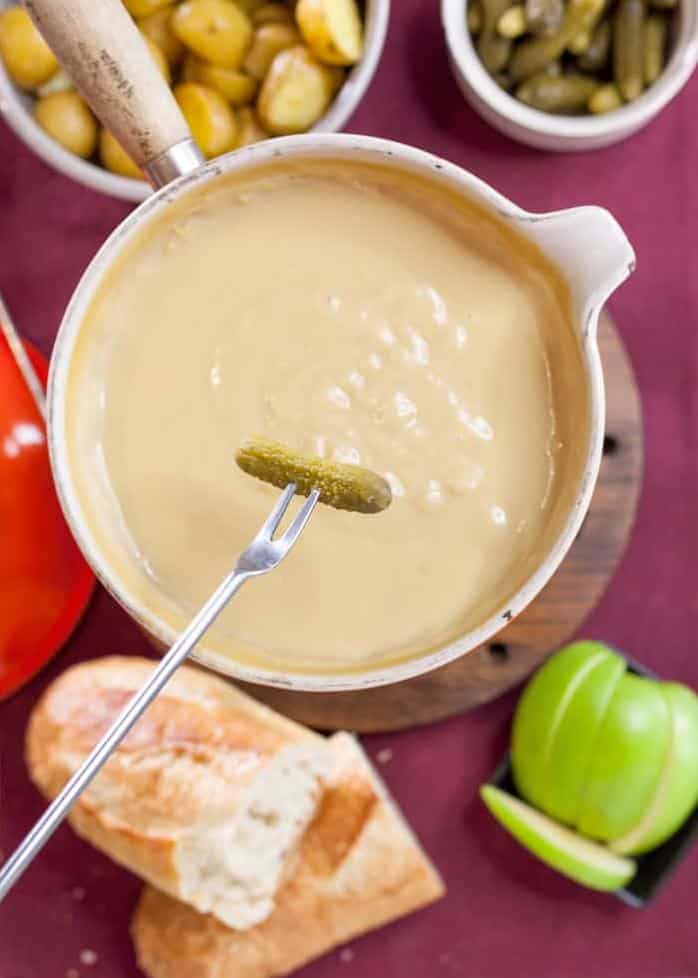  The rich and tangy flavor of this fondue will leave you longing for more.