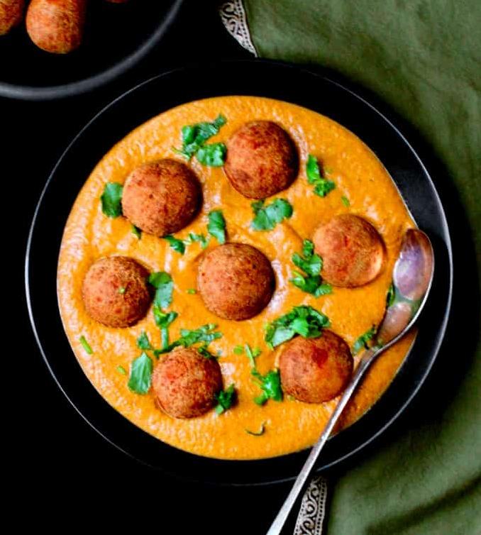  The texture of these vegetarian koftas is spot-on, even without meat.