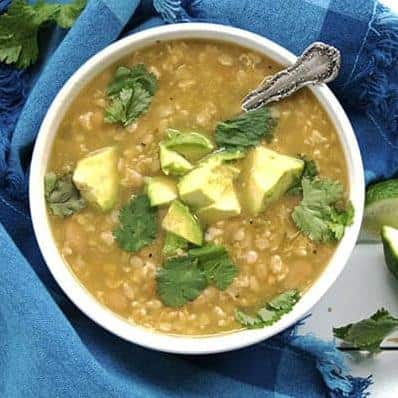  The ultimate soul food: vegetarian green chile soup