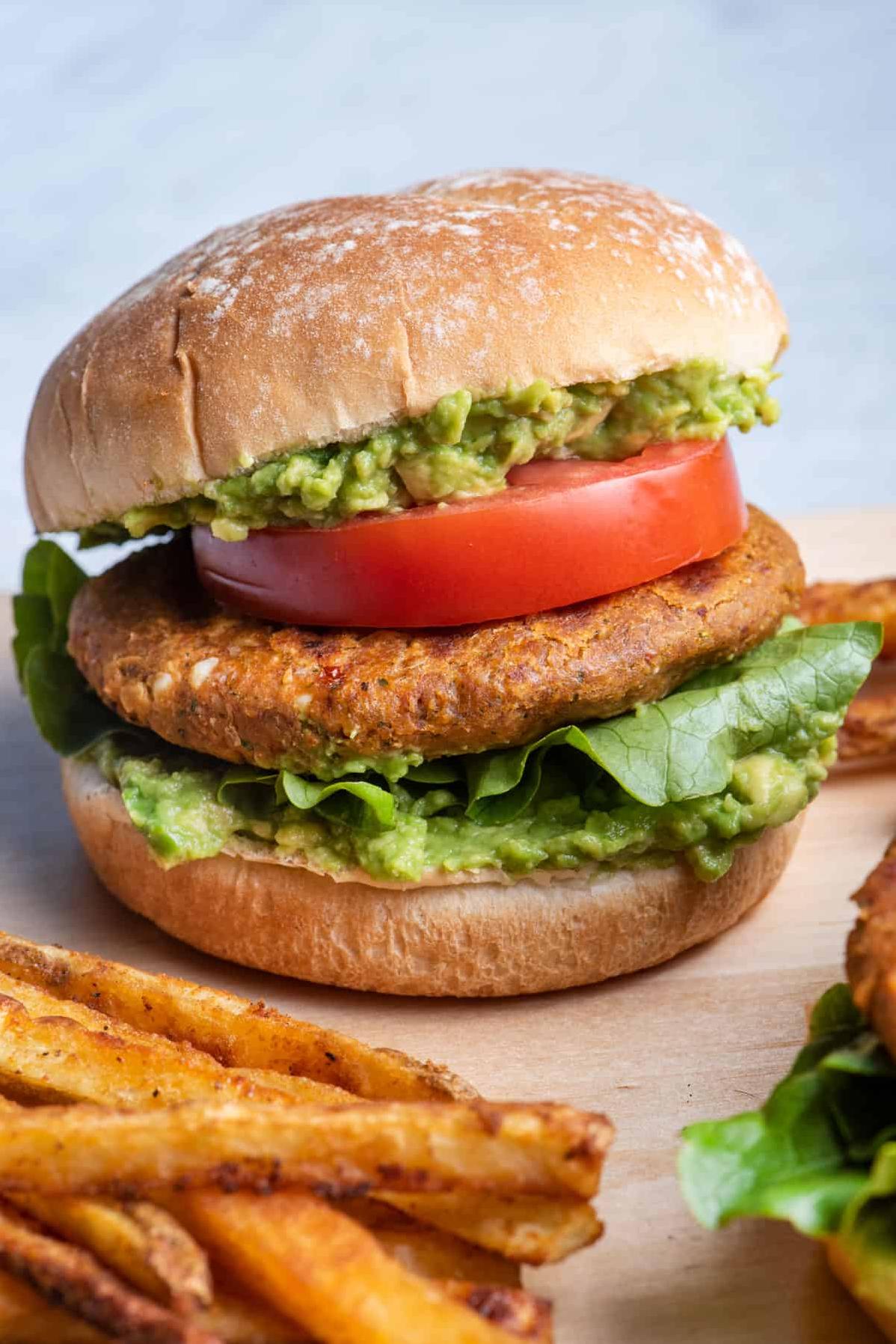  These burgers make for an easy and tasty vegan meal.