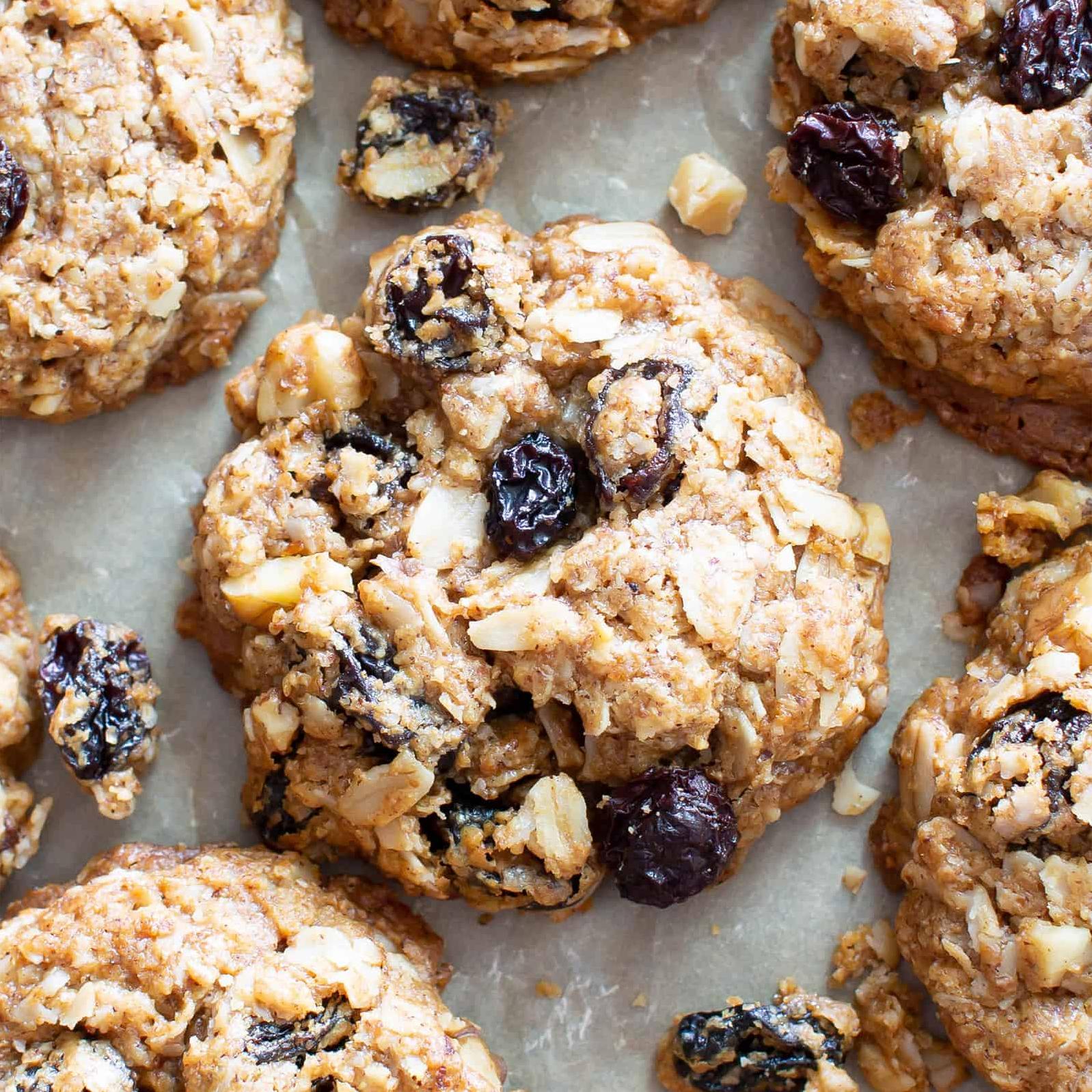  These cookies are easy to make and a great way to use up any leftover oats and raisins.