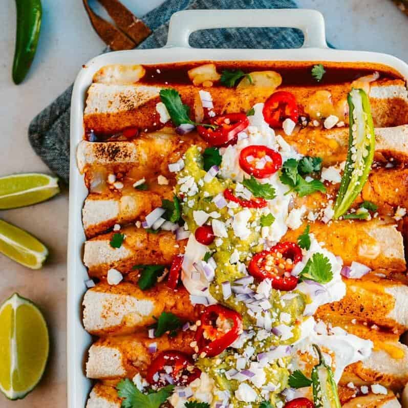  These enchiladas are sure to impress your guests