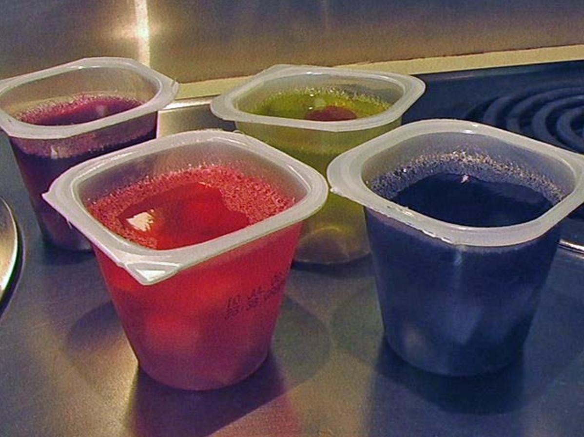  These jello cups are a fun and healthy treat for all ages