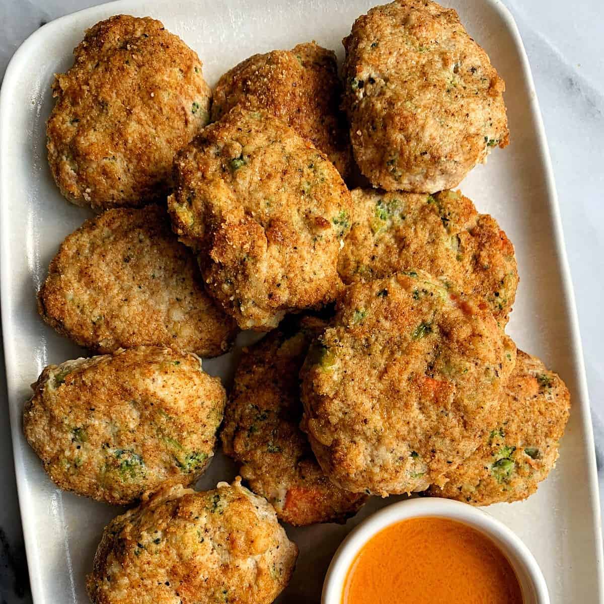  These nuggets are packed with flavor and perfect for a quick snack or a party appetizer!