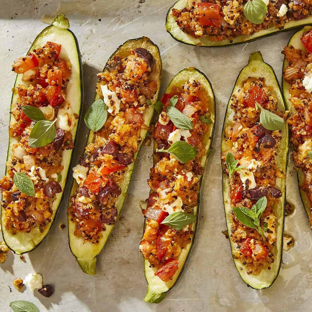  These stuffed zucchinis will steal the show at any dinner party