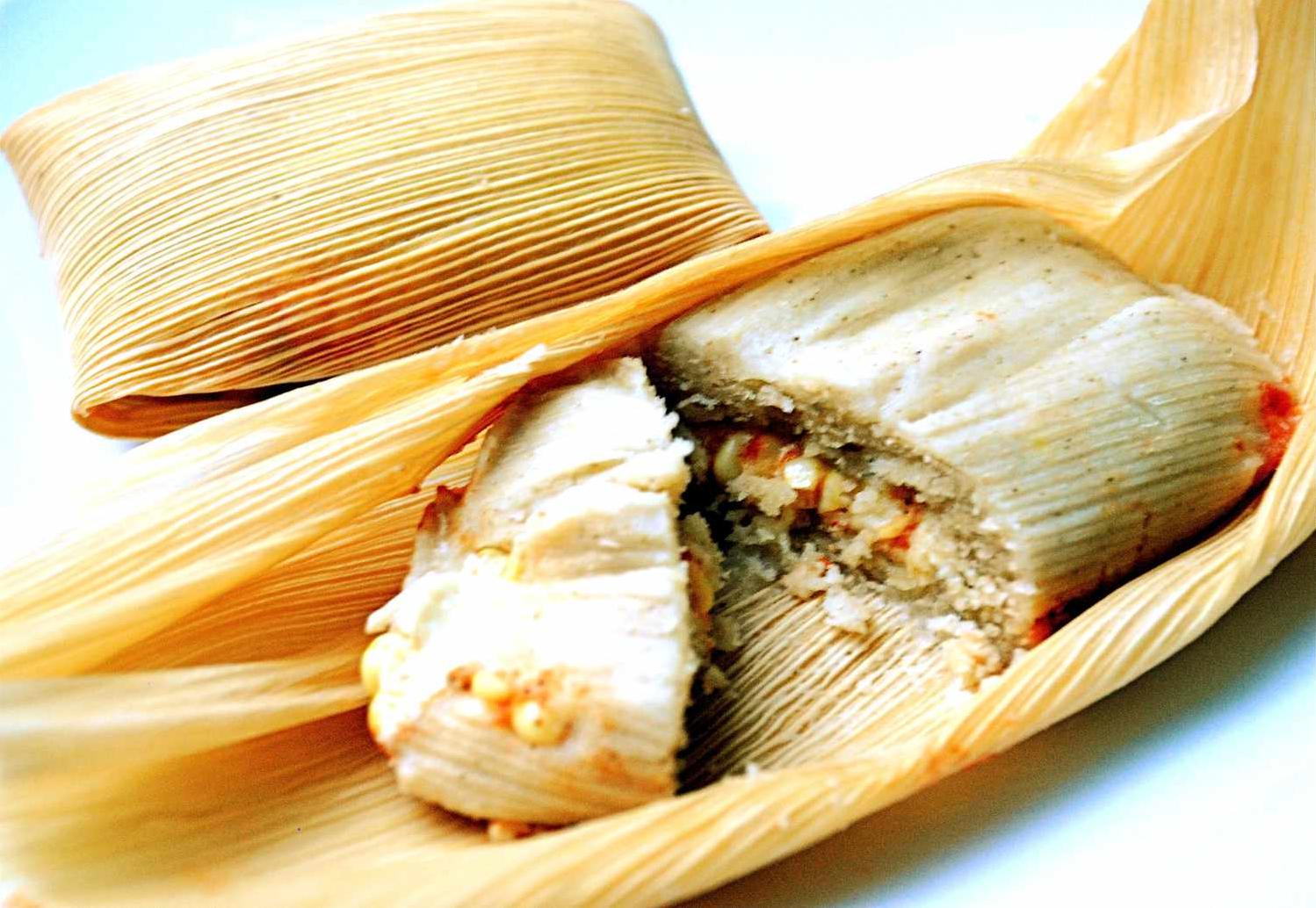 These tamales may be vegetarian, but they're packed with flavor!