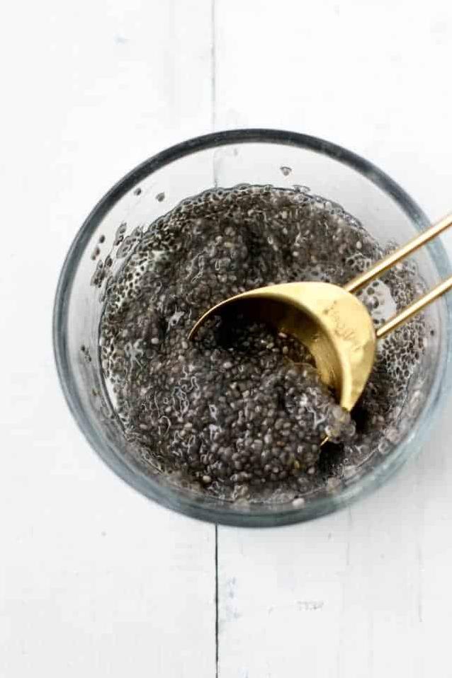  These tiny chia seeds pack a powerful punch in this vegan egg replacer recipe.