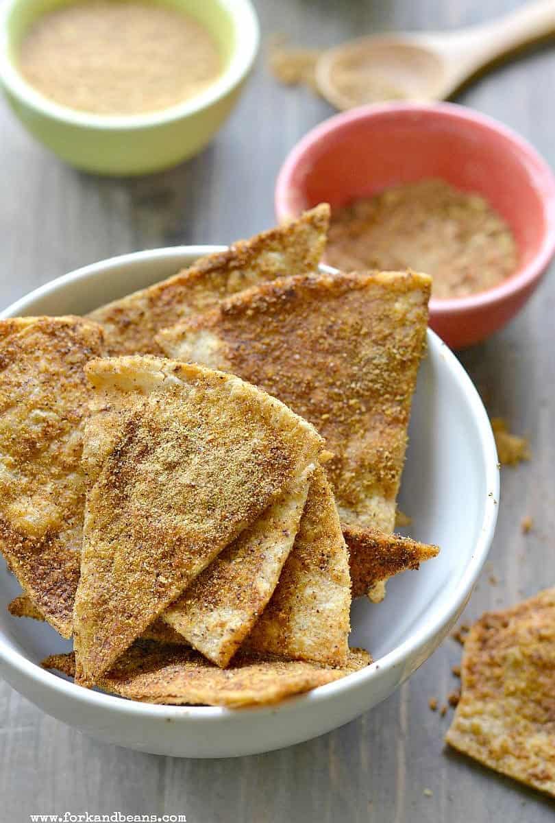  These vegan Doritos make the perfect snack for sharing with friends or enjoying on your own.